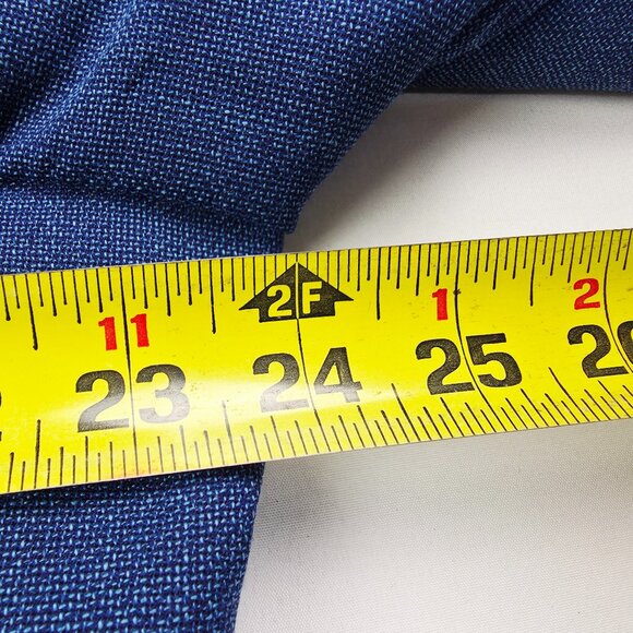 Tommy Hilfiger Size 46R Mens Blue Sport Jacket Blazer Wool Blend Two Back Slit - Picture 2 of 15